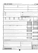 Form Ar1000s - Arkansas Individual Income Tax Return - Full Year Resident / Short Form - 1999 Printable pdf