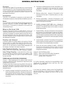 Form-115a - General Instructions - Connecticut Department Of Revenue Services
