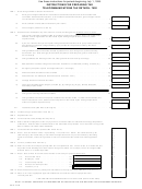 Form Dr 6x - Instructions For Preparing The Telecommunications Tax Return - 7502