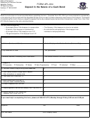 Form Apl-004 - Deposit In The Nature Of A Cash Bond - Connecticut Department Of Revenue Services