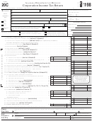 Fillable Form 20c - Corporation Income Tax Return - 1998 Printable pdf