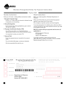 Form-der - Montana Disregarded Entity Tax Payment Voucher - 2013