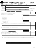 Montana Form Clt-4s - Montana Small Business Corporation Tax Return - 2000