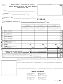 Form Rv-2 - Rental Motor Vehicle And Tour Vehicle Surcharge Tax - State Of Hawaii -department Of Taxatio