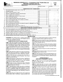 Form 10 - Nebraska Schedule Iii - Computation Of Net Taxable Sales And Nebraska Consumer's Use Tax