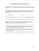 Form Cu-tb218a - Annual Income Report For Disability Insurance Elective Coverage
