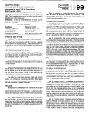 Instructions For Form F1120 - Corporation Return - City Of Flint - 1999 Printable pdf