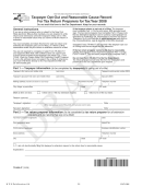 Form Tr-800-it - Taxpayer Opt-out And Reasonable Cause Record For Tax Return Preparers - 2008