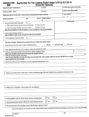 Form 200 - Application For Tax Liability Relief (innocent Spouse)