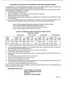 Instructions For Form Modes-4a-2 - Contrubution And Wage Adjustment Report