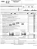 Form 200-03 Ez - Delaware Individual Resident Income Tax Return - 1998