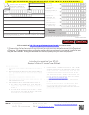 Form Mo-941 - Employer's Return Of Income Taxes Withheld - 2013