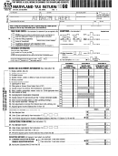 Form 515 - Maryland Tax Return - 1998