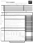 Form Ct-1040nr/py - Nonresident Or Part-year Resident Income Tax Return - 1998