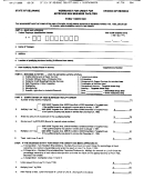 Form 1100cr 9901 - Worksheet For Credit For Approved New Business Facilities
