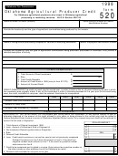 Form 520 - Oklahoma Agricultural Producer Credit