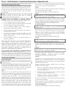 Form 140 - Schedule A - Itemized Deduction Adjustments