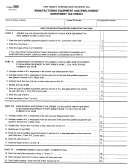Form 305 - Manufacturing Equipment And Employment Investment Tax Credit Printable pdf