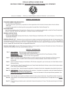 Form Ap-169 -2 - Texas Application For Motor Vehicle Seller-financed Sales Tax Permit - 2007