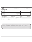 Employer's Registration Card - City Of Springfield