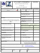 Sales Tax Return Form - City And County Of Broomfield