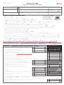 Form Ct-1120 Draft - Corporation Business Tax Return - 2013