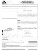 Form Rev 85 0037-1 - Washington Estate And Transfer Tax Return - 1999