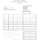Rental/lease, Lodging, Liquor, And Wine Tax Report - City Of Trussville - Revenue Department Form