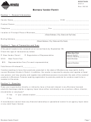 Montana Form Avp-2 - Montana Vendor Permit