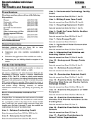 Instructions For Arizona Form 301 - Nonrefundable Individual Tax Credits And Recapture