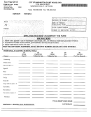 Form W3 - Employer's Withholding Reconciliation - City Of Washington Court House, 2013