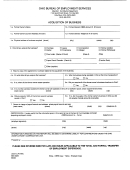 Form Uco-1s - Acquisition Of Business - Ohio Bureau Of Employment Services
