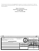 Fillable Form Ct-1040v - Connecticut On-Line Filing Payment Voucher - 1998 Printable pdf