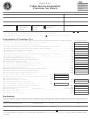 Form P.s.1 - Public Service Corporation Franchise Tax Return - 1999 Printable pdf