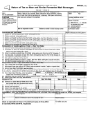 Form Mt-50 - Return Of Tax On Beer And Similar Fermented Malt Beverages - New York State Department Of Taxation