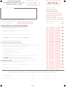 Form Bpt-Ez - Business Privilege Tax - 2005 Printable pdf