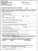 Form Char011 - Charities Re-registration Satetment