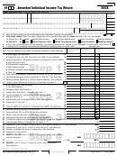Form 540x - Amended Individual Income Tax Return - 1998