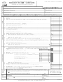 Fillable Form N-40 - Fiduciary Income Tax Return - State Of Hawaii Department Of Taxation - 1998 Printable pdf