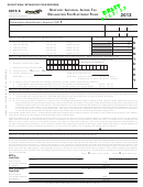 Form 8879-k Draft - Kentucky Individual Income Tax Declaration For Electronic Filing - 2013