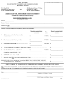 Form 323 - Quarterly Premium Tax Statement - 2005