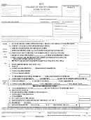 Form Br - Village Of South Lebanon Income Tax Return - 2011