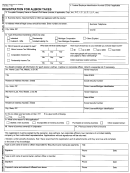 Form 3156 - Registration For Albion Taxes
