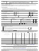 Fillable Form 13614-C - Intake/interview & Quality Review Sheet - 2012 Printable pdf
