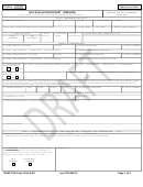 Draft Da Form 2166-x-xx - Nco Evaluation Report (csm/sgm)