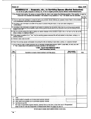 Form 706 - Schedule M - Bequests, Etc., To Surviving Spouse (marital Deduction)
