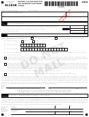Maryland Form El101b Draft - Income Tax Declaration For Business Electronic Filing With Instructions - 2014