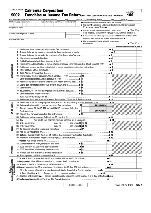 fillable-form-100s-california-s-corporation-franchise-or-income-tax