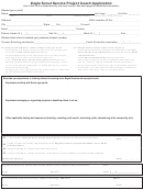 Fillable Eagle Scout Service Project Coach Application Printable pdf