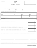 Delaware Form 200-c - Delaware Composite Personal Income Tax Return - 2012